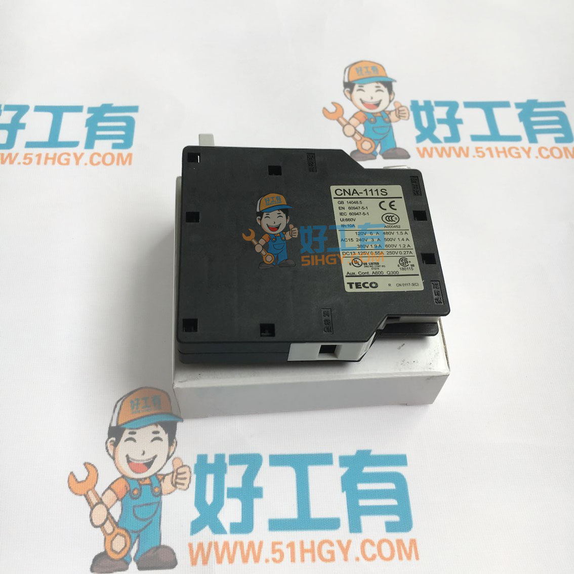 台安/TECO CNA-111S 辅助触点 交流接触器附件