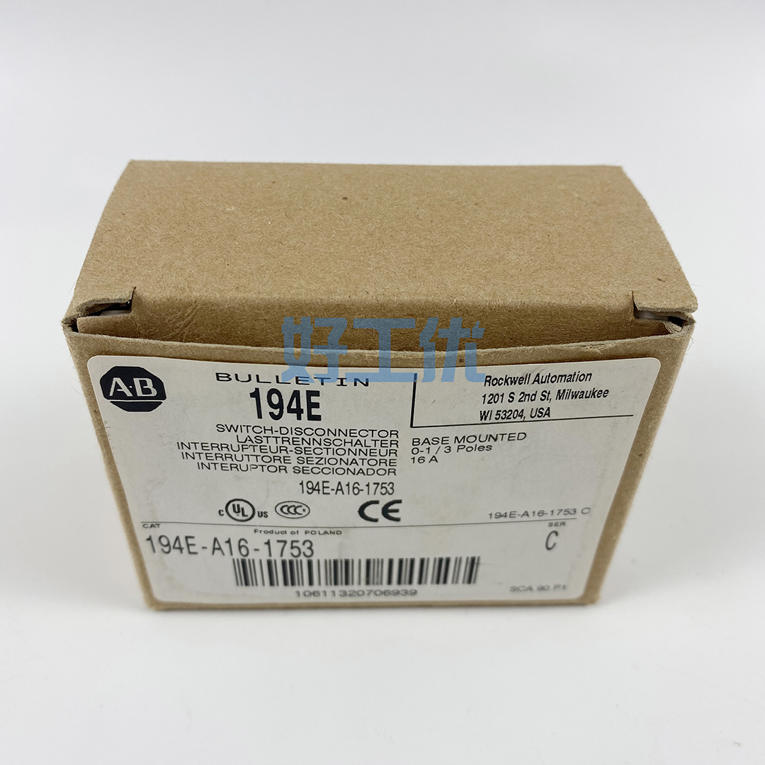 A-B 负荷开关 194E-A16-1753