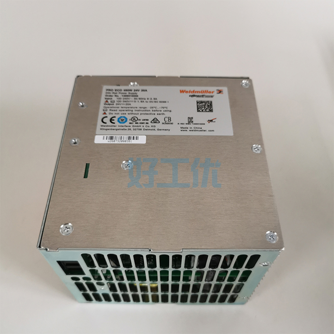 应魏德米勒开关电源 PRO ECO 480W 24V 20A 单相1469510000